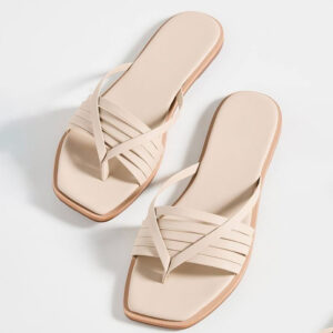 Multi Streep Flat Sandals- SP-369